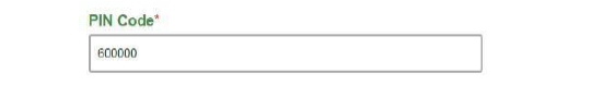 Pin Code Entry